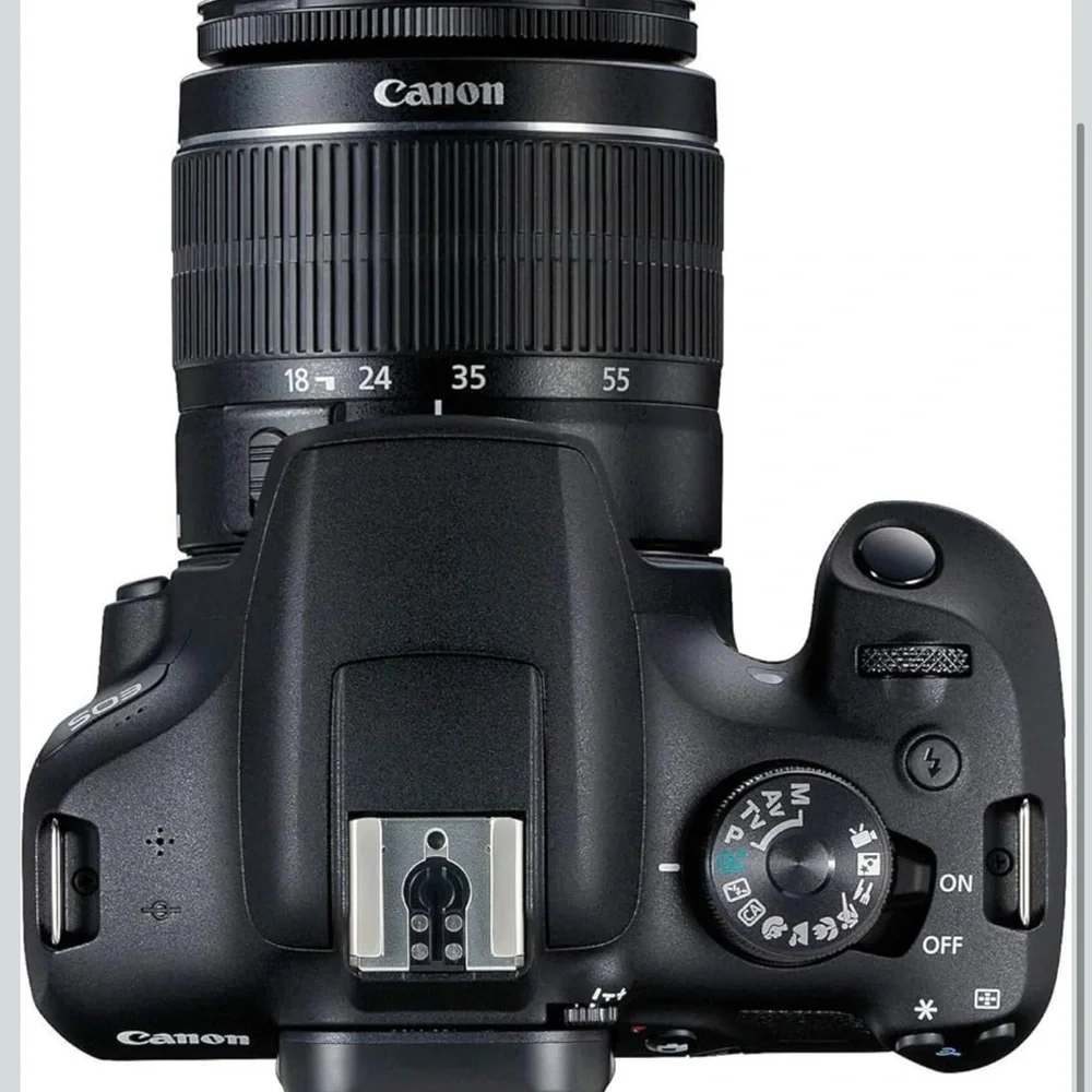 Canon EOS 2000D DSLR Camera - Black